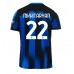 Maillot de foot Inter Milan Henrikh Mkhitaryan #22 Domicile vêtements 2023-24 Manches Courtes